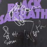 Black Sabbath (4) Osbourne, Iommi, Ward & Butler Signed Album Cover w Vinyl PSA