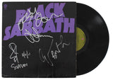 Black Sabbath (4) Osbourne, Iommi, Ward & Butler Signed Album Cover w Vinyl PSA