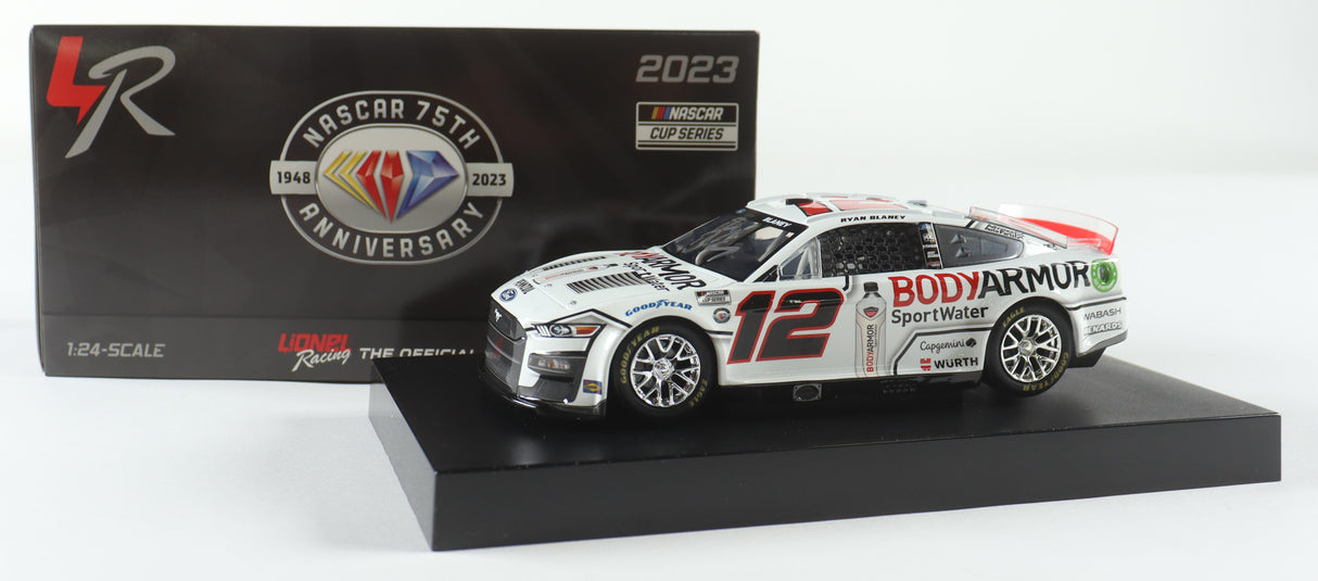 Ryan Blaney Signed 2023 #12 BodyArmor | 1:24 Diecast Car (PA)