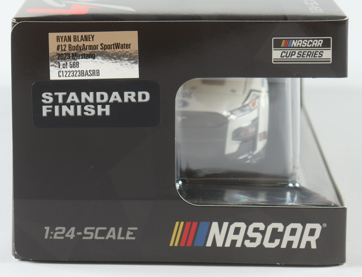 Ryan Blaney Signed 2023 #12 BodyArmor | 1:24 Diecast Car (PA)