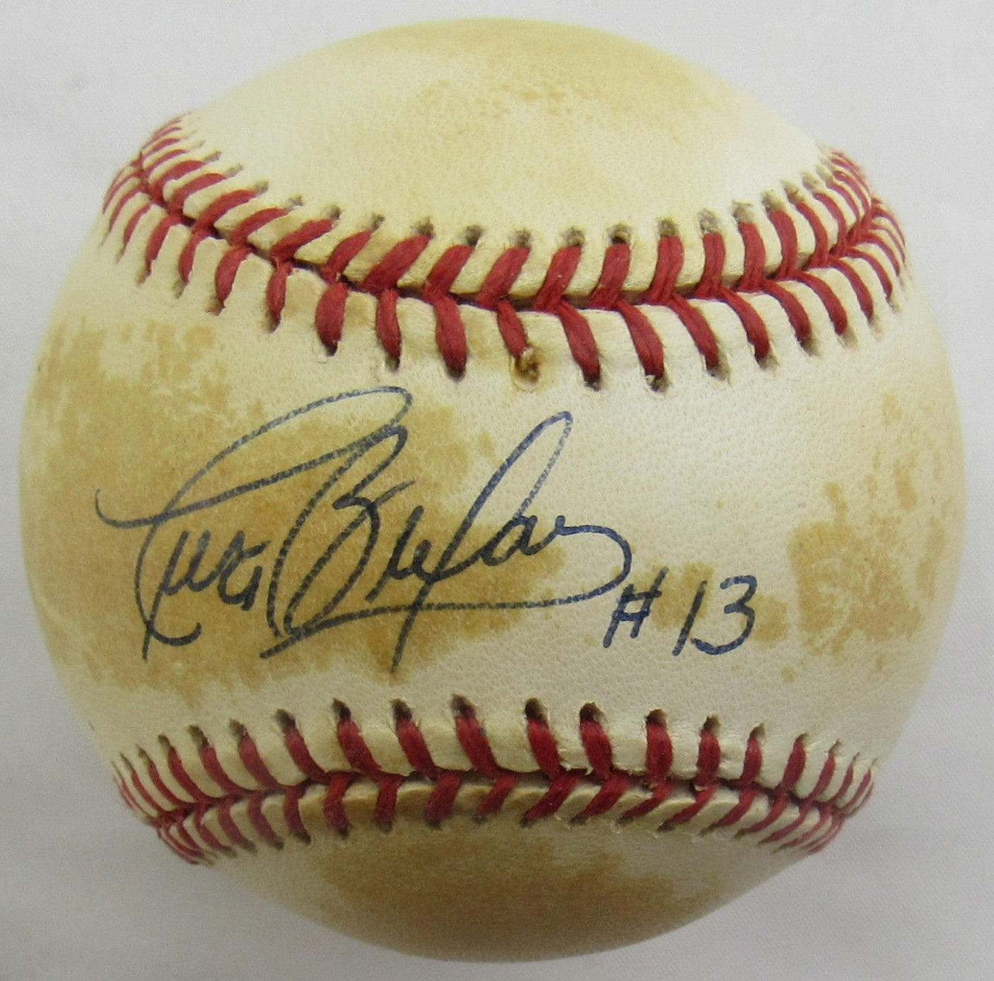 Curt Belfray Signed Auto Rawlings Baseball B151