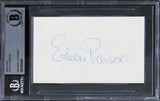Estelle Parsons Bonnie & Clyde Authentic Signed 3x5 Index Card BAS Slabbed