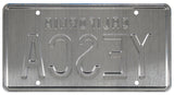 Cheech Marin & Tommy Chong Up in Smoke Signed YESCA License Plate BAS Witnessed