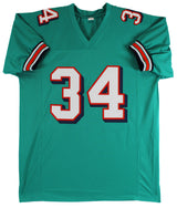 Ricky Williams Authentic Signed Teal Pro Style Jersey Autographed BAS Witnessed