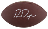 Giants Ron Dayne Authentic Signed Wilson Super Grip Nfl Football BAS Witnessed