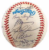 1997 A's (32) Giambi, Howe, Spiezio, Grieve +28 Signed Oal Baseball BAS #AC01907