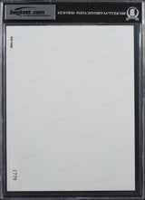 Kenny Baker & Warwick Davis Star Wars Signed 8x10 Photo Auto Graded 10! BAS Slab