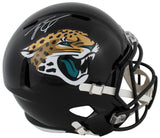 Jaguars Travis Etienne Jr. Signed Full Size Speed Rep Helmet w/ Case JSA