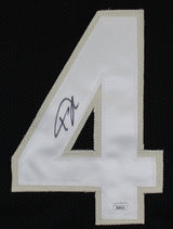 Giannis Antetokounmpo Authentic Signed Black Pro Style Jersey Autographed JSA