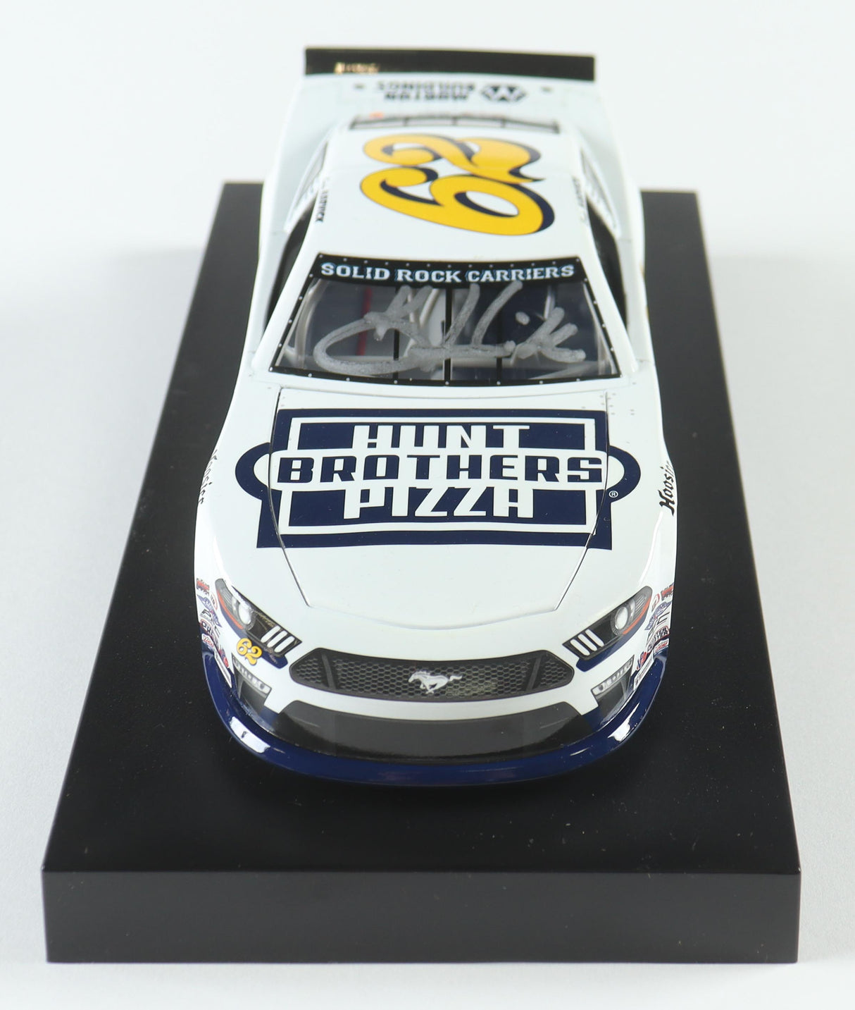 Kevin Harvick Signed 2023 Hunts Brothers Pizza Late Model 1:24 Diecast Car (PA)