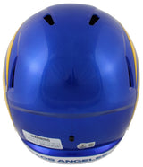 Rams Kyren Williams Authentic Signed Full Size Speed Rep Helmet w/ Case BAS