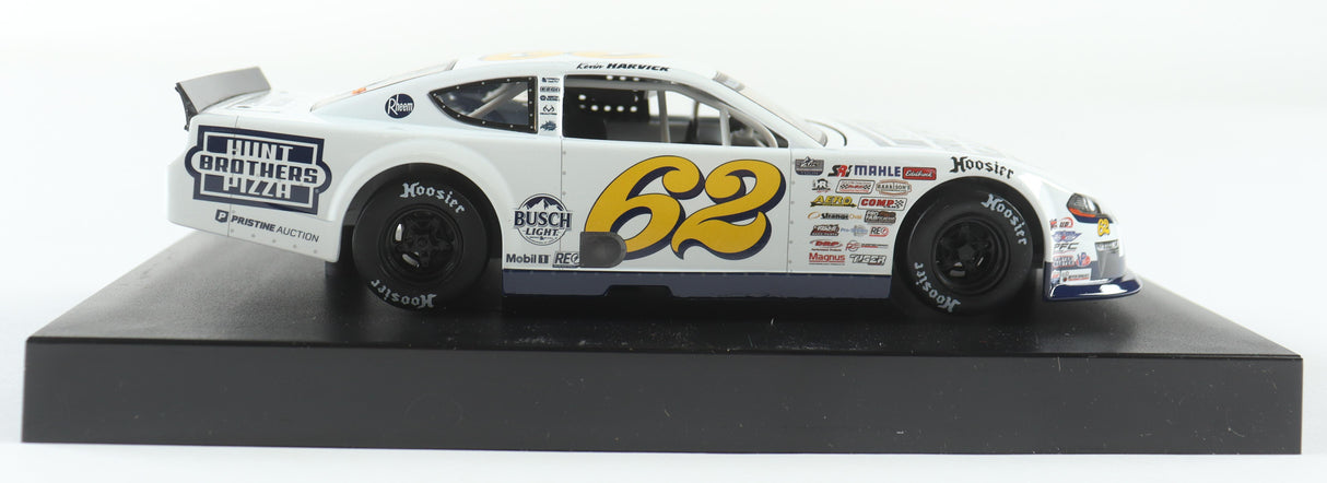 Kevin Harvick Signed 2023 Hunts Brothers Pizza Late Model 1:24 Diecast Car (PA)