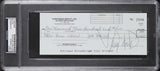 Jerry Garcia Grateful Dead Authentic Signed 3x8.25 1990 Check PSA/DNA Slabbed