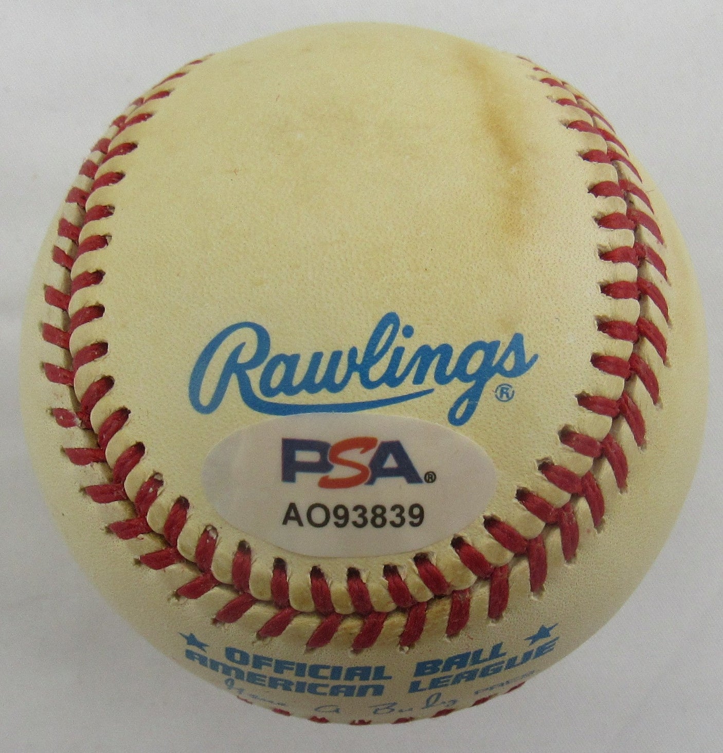 Jim Catfish Hunter Signed Auto Rawlings Baseball PSA/DNA AO93839