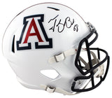 Tedy Bruschi Autographed Arizona Wildcats Speed Full Size Helmet Beckett Witnessed