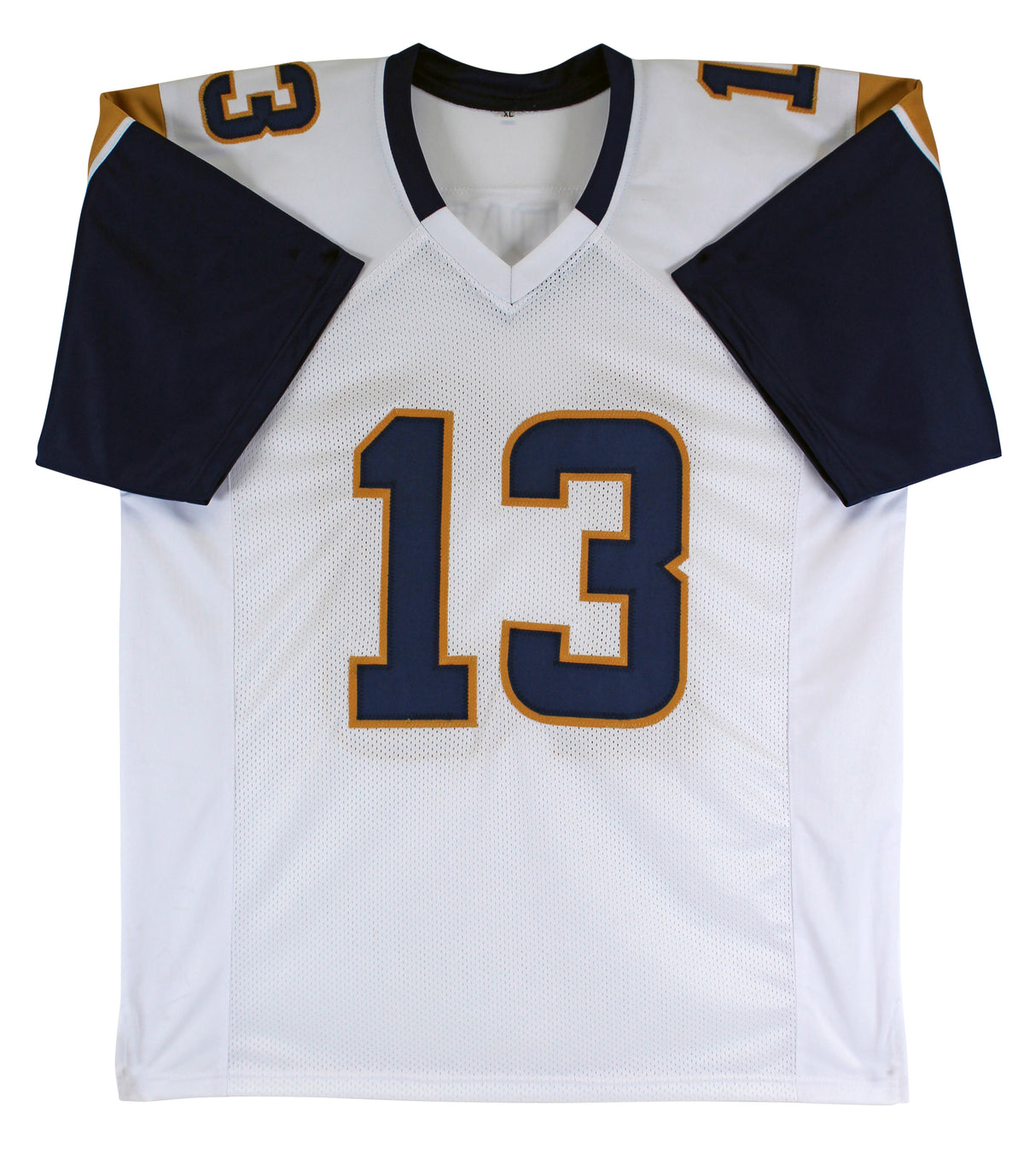 Kurt Warner Authentic Signed White Pro Style Jersey Autographed BAS Witnessed 2