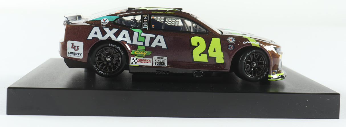 William Byron Signed 2023 Axalta Throwback 1:24 Diecast Car – Limited Edition (COA)