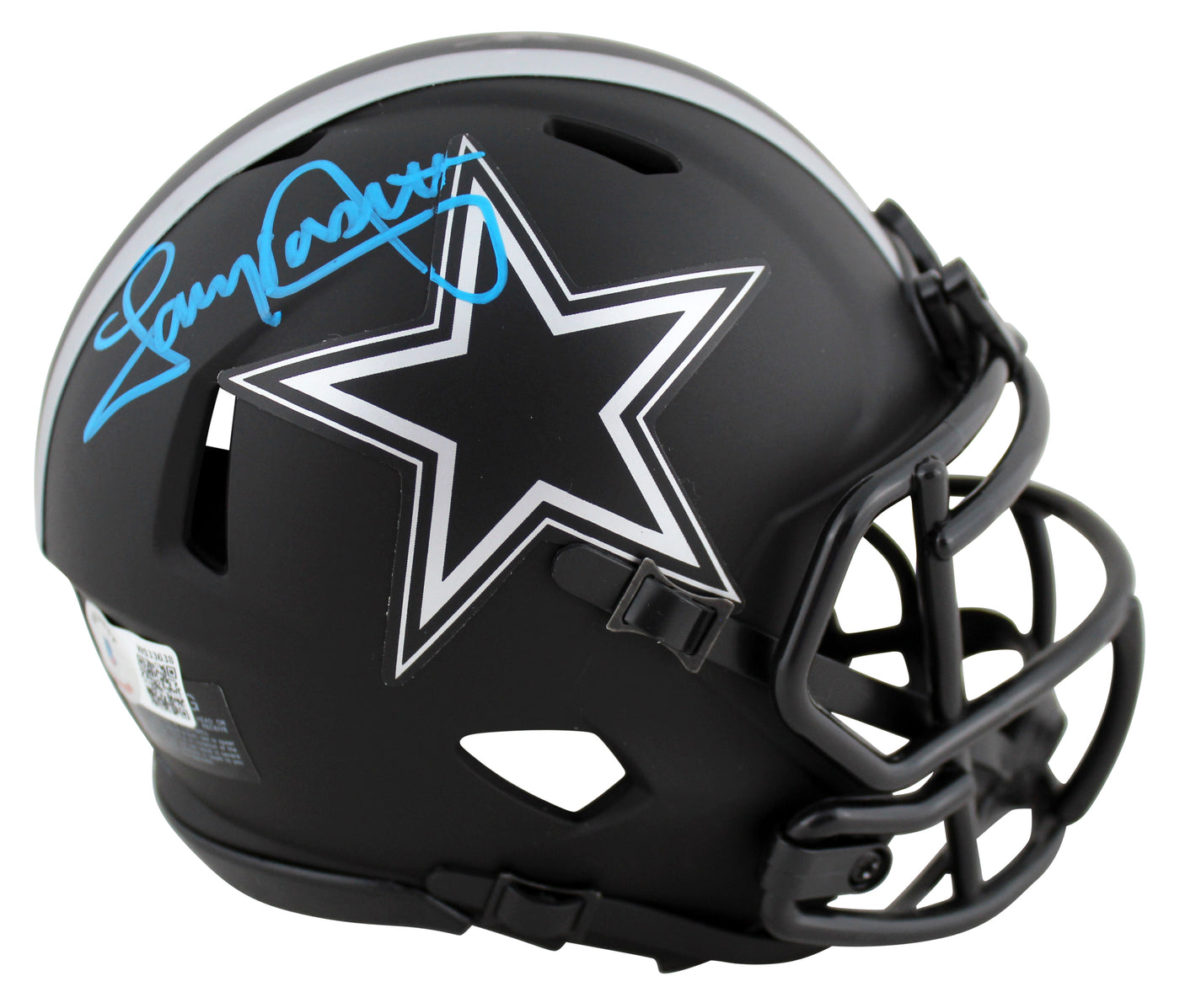Cowboys Tony Dorsett Authentic Signed Eclipse Speed Mini Helmet BAS Witnessed
