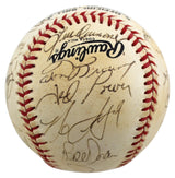 1991 Reds (23) Larkin, Perez Authentic Signed Onl Baseball BAS #AC01893