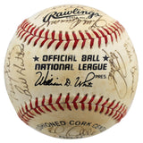 1991 Reds (23) Larkin, Perez Authentic Signed Onl Baseball BAS #AC01893