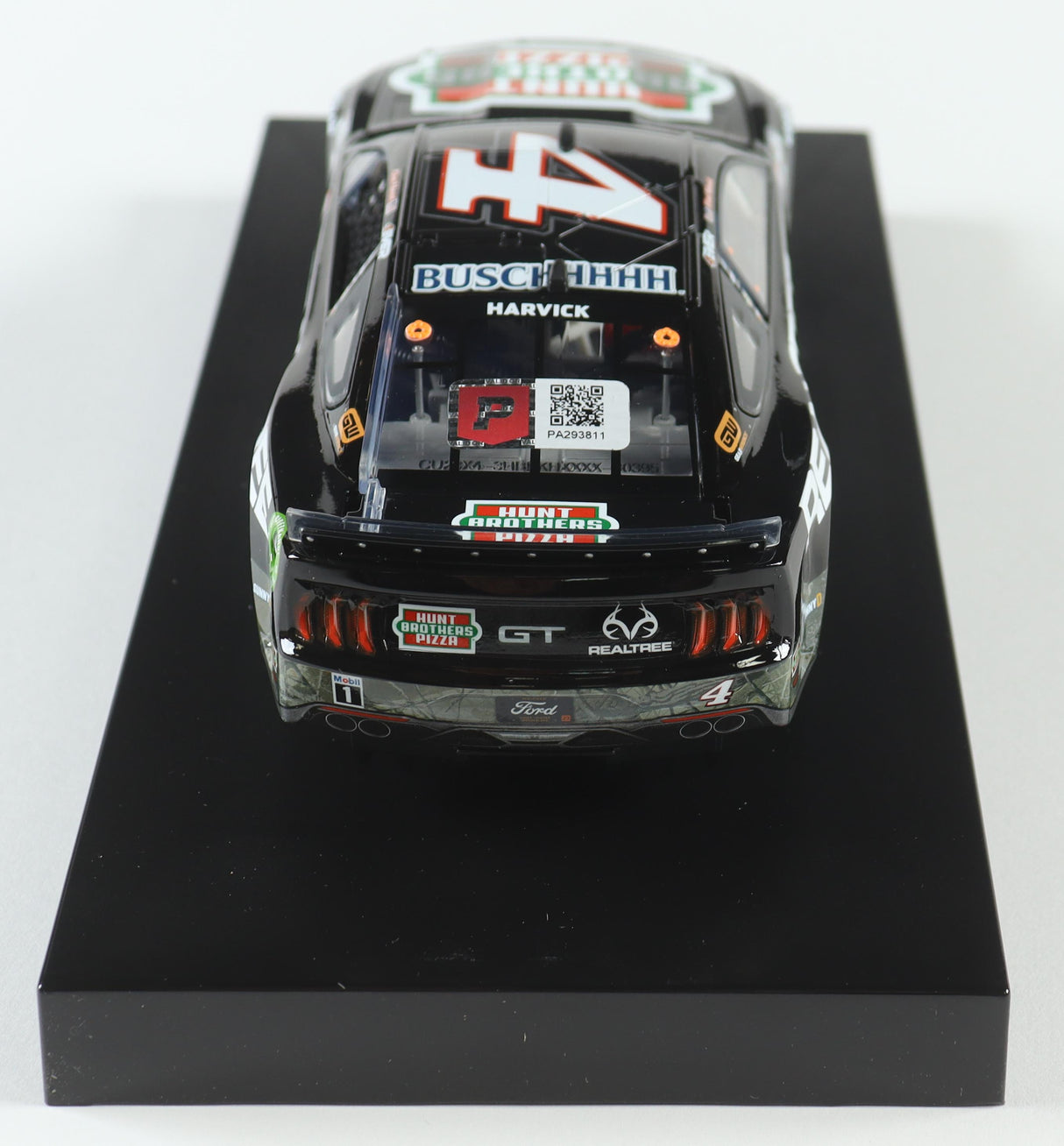 Kevin Harvick Signed 2023 Hunt Brothers Pizza/Realtree Black 1:24 Diecast Car (PA)