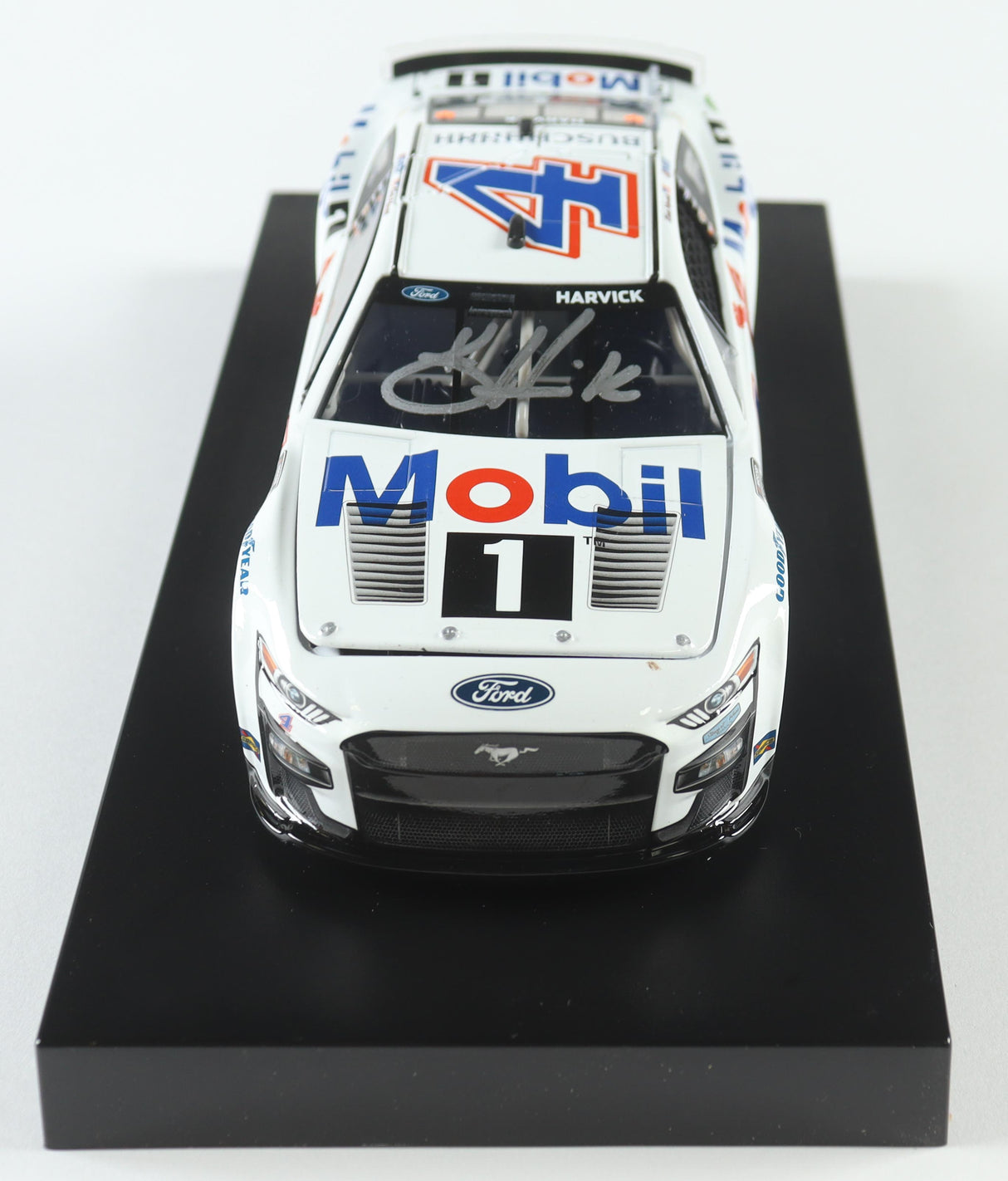 Kevin Harvick Signed 2023 Mobil 1 1:24 Diecast Car (PA)