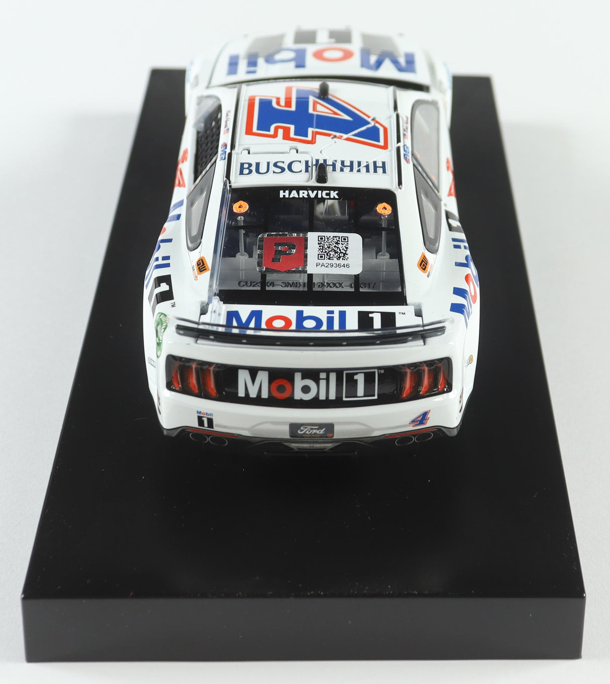 Kevin Harvick Signed 2023 Mobil 1 1:24 Diecast Car (PA)