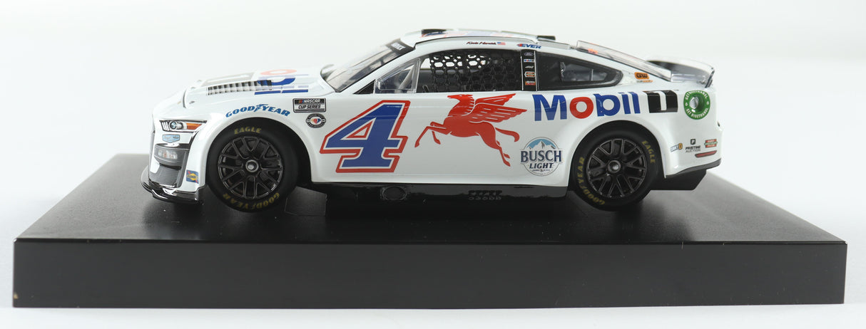 Kevin Harvick Signed 2023 Mobil 1 1:24 Diecast Car (PA)