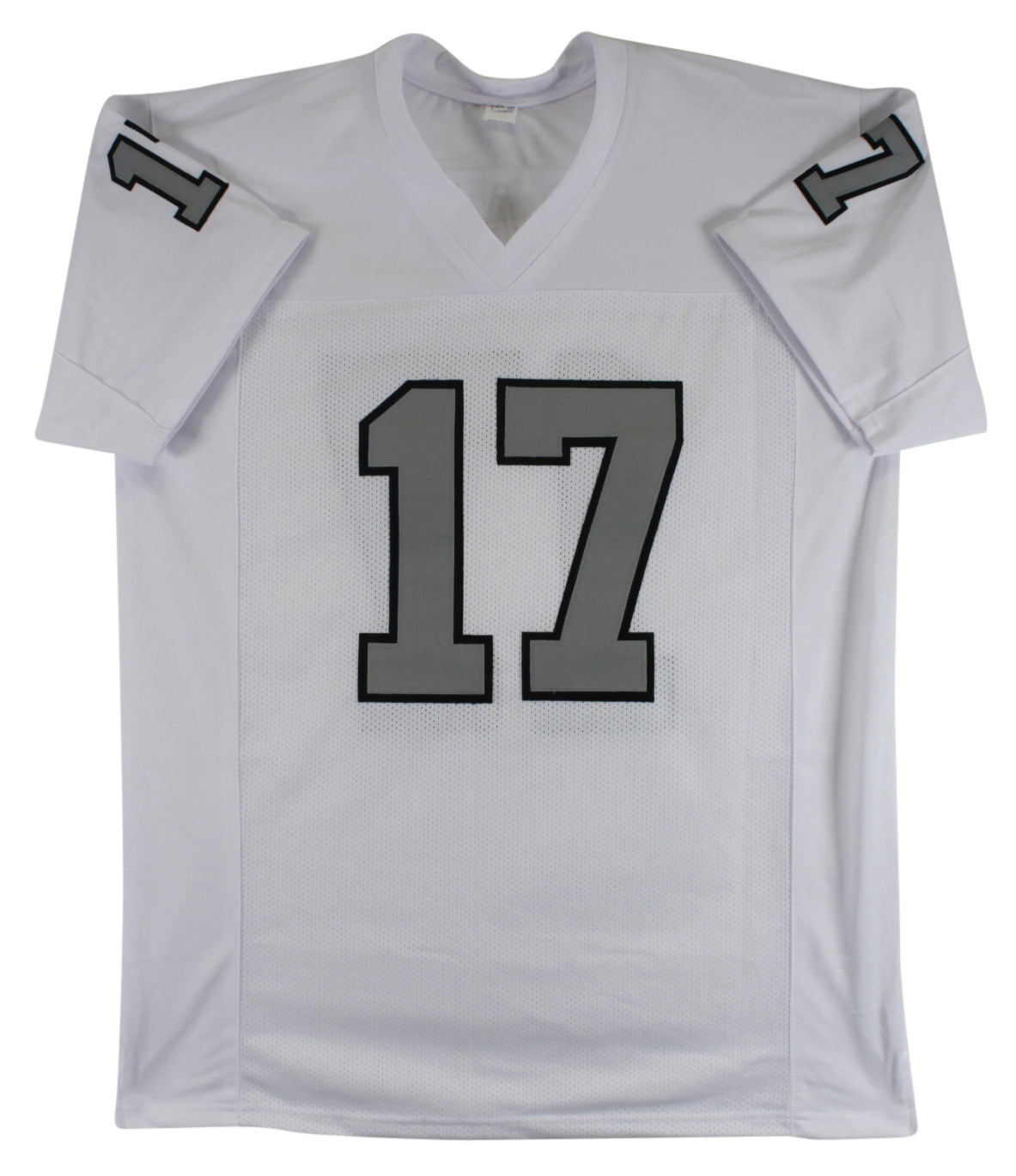 Davante Adams Authentic Signed White Color Rush Pro Style Jersey BAS Witnessed