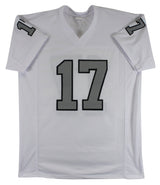 Davante Adams Authentic Signed White Color Rush Pro Style Jersey BAS Witnessed