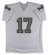 Davante Adams Authentic Signed White Color Rush Pro Style Jersey BAS Witnessed