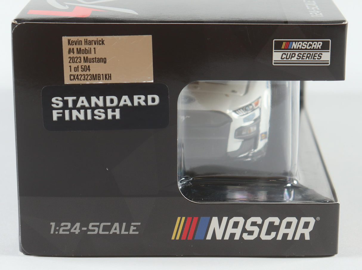 Kevin Harvick Signed 2023 Mobil 1 1:24 Diecast Car (PA)