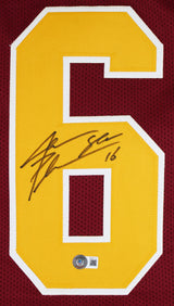 Arizona State Jake Plummer Authentic Signed Maroon Pro Style Jersey BAS Witness