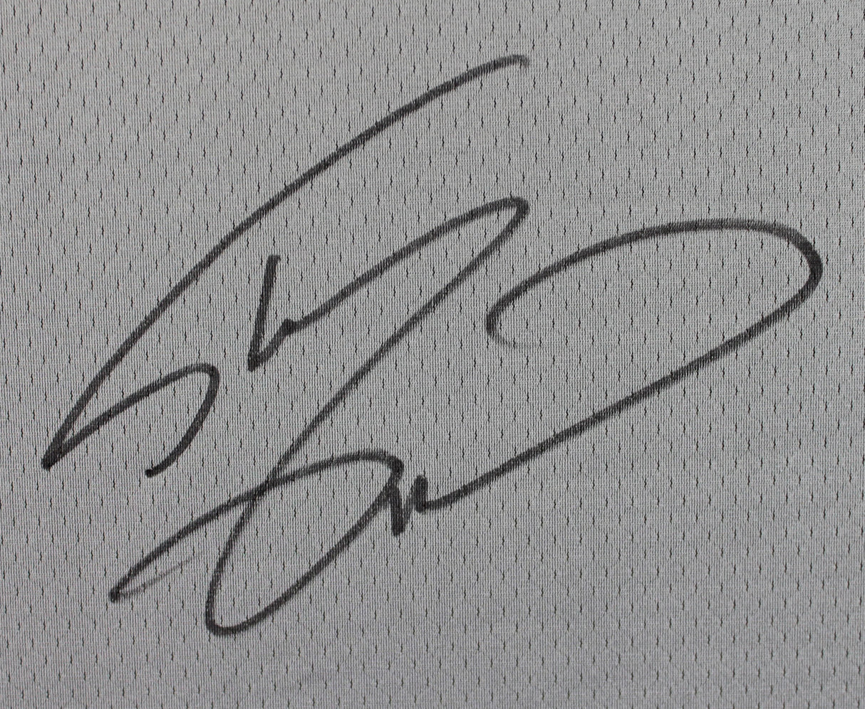 Lakers Shaquille O'Neal Signed Charcoal Grey M&N HWC Swingman Jersey BAS Witness