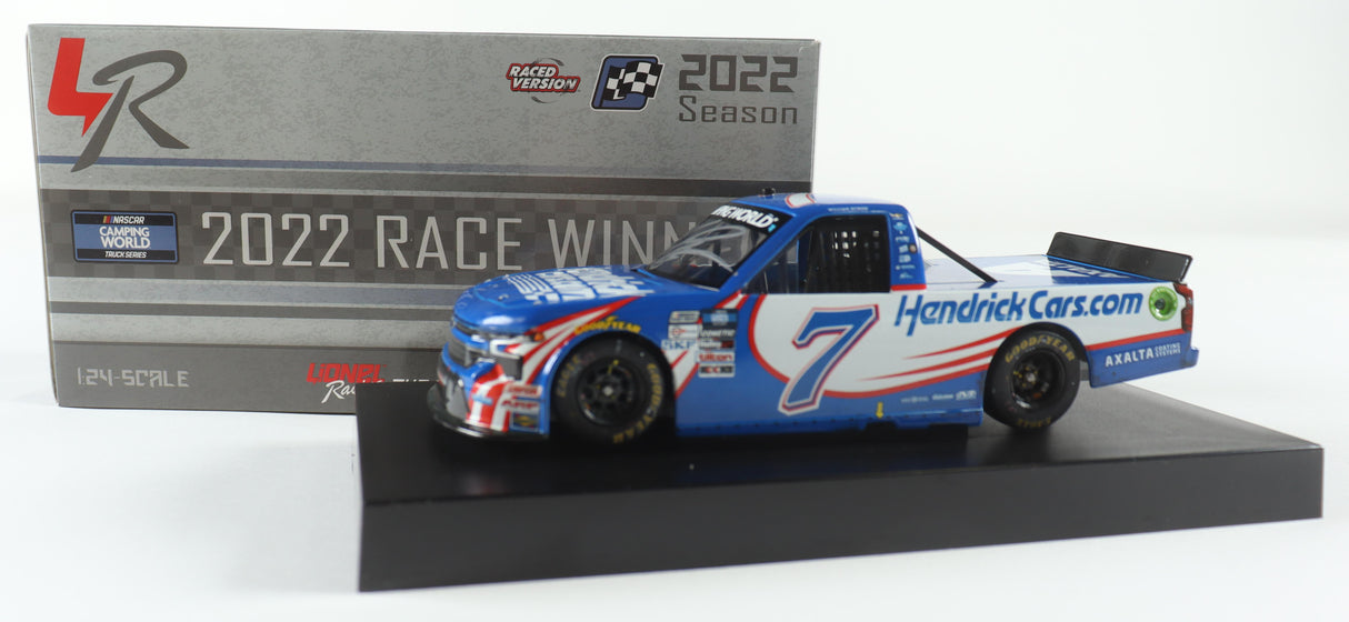 William Byron Signed 2022 Silverado Martinsville Win | Raced Version | 1:24 Diecast Car (PA)