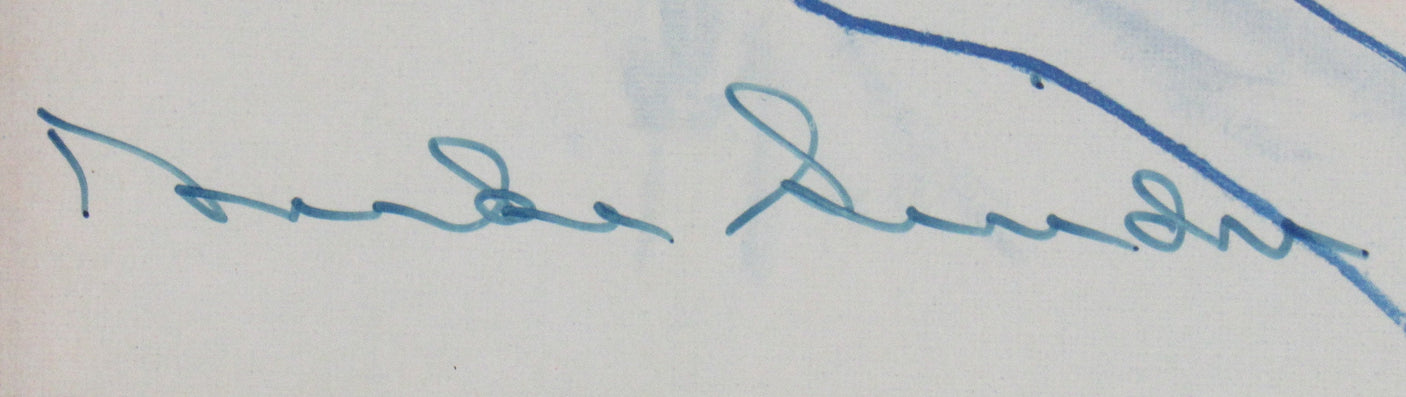 Duke Snider Signed Framed 8x10 Photo JSA P80031