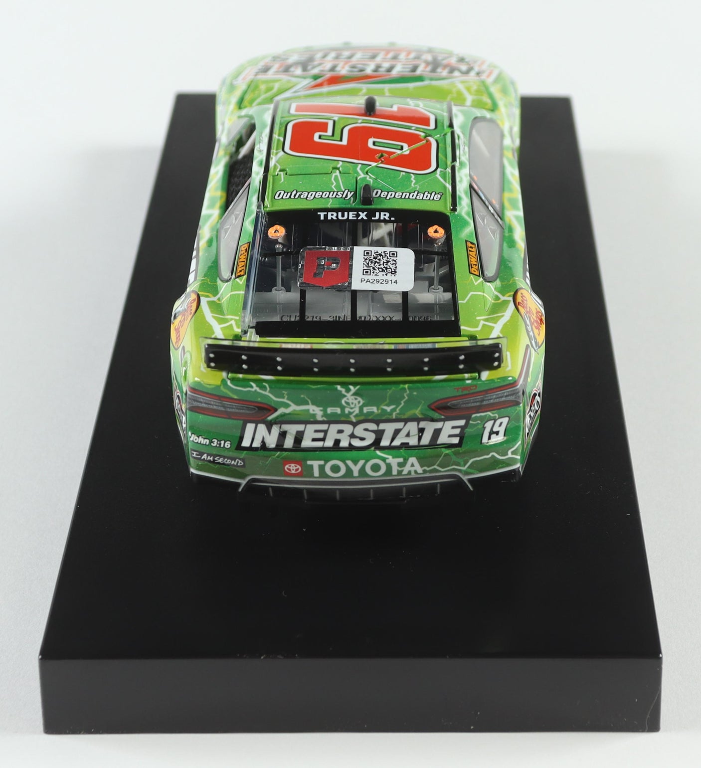 Martin Truex Jr. Autographed 2022 Interstate Batteries 1:24 Diecast Car (Limited Edition)