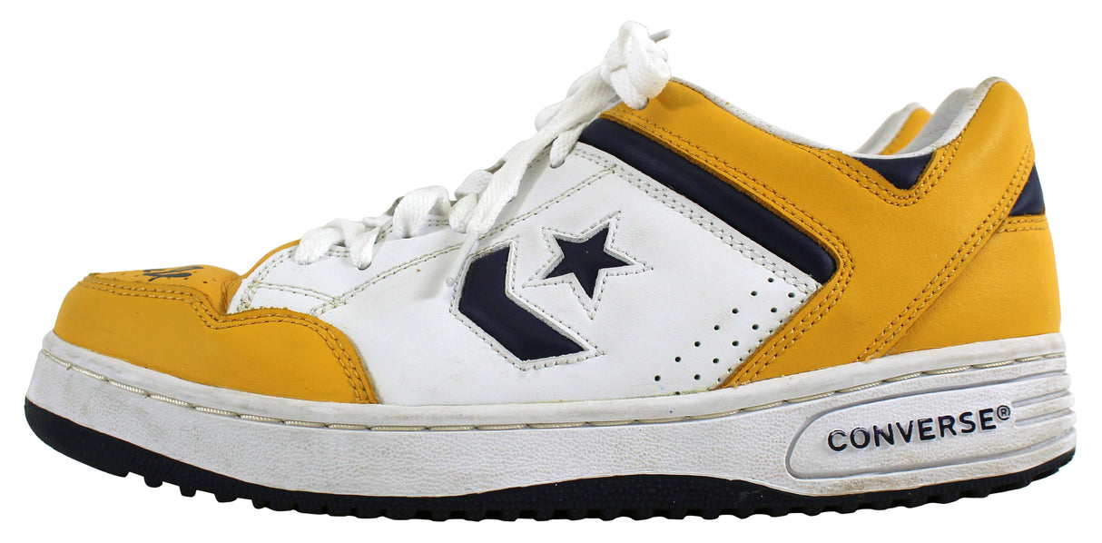 Lakers Magic Johnson Authentic Signed Converse Weapon Size 7 Shoes BAS Witnessed