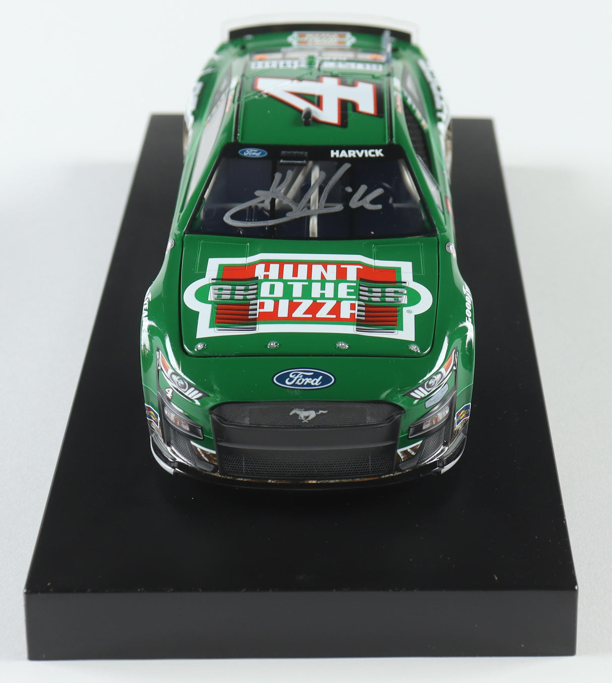 Kevin Harvick Signed 2023 Hunts Brothers Pizza Camo 1:24 Diecast Car (PA)