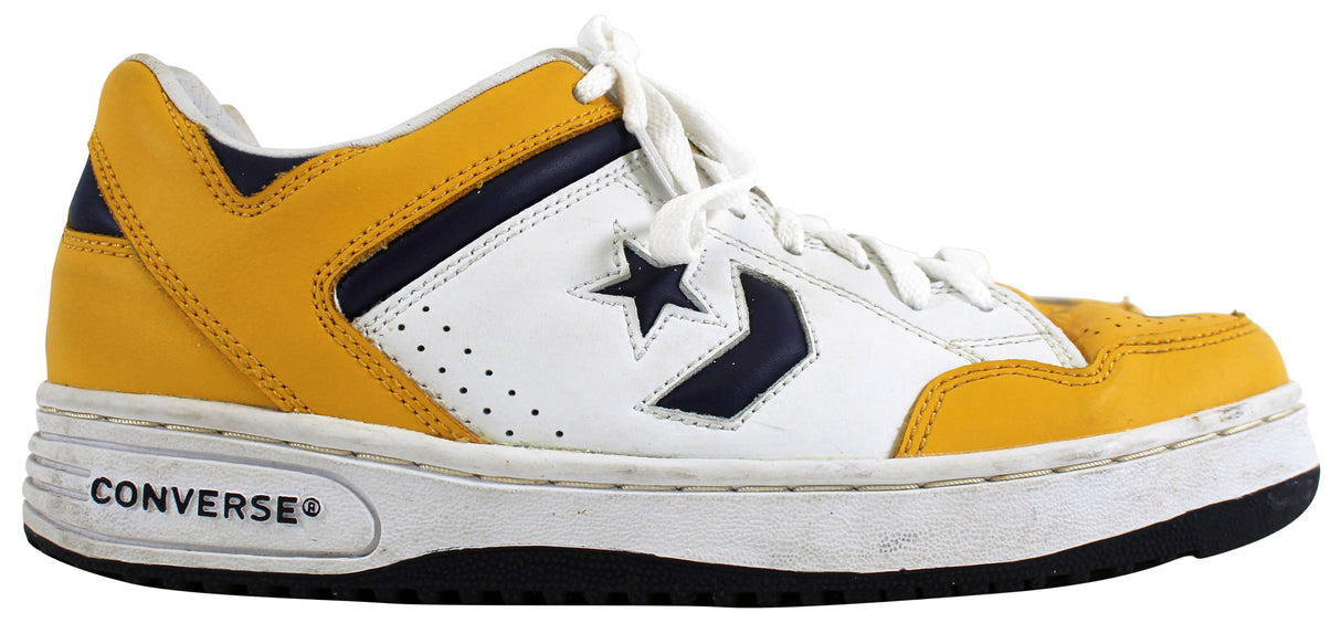 Lakers Magic Johnson Authentic Signed Converse Weapon Size 7 Shoes BAS Witnessed