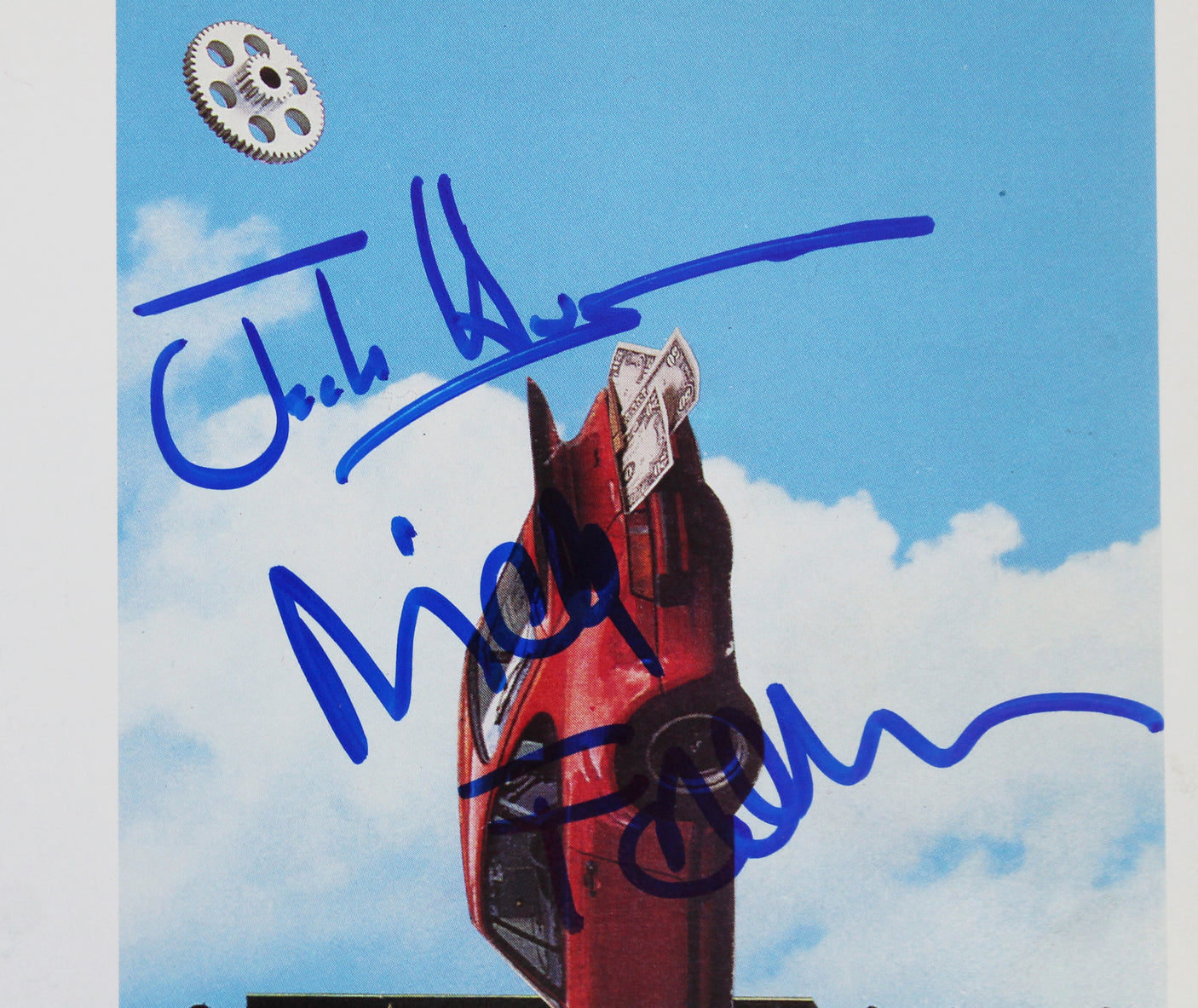 Nick Feldman & Jack Hues Signed Praying To A New God 45 RPM Album Cover BAS