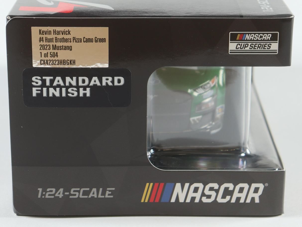 Kevin Harvick Signed 2023 Hunt Brothers Pizza Camo 1:24 Diecast Car - Limited Edition (COA)