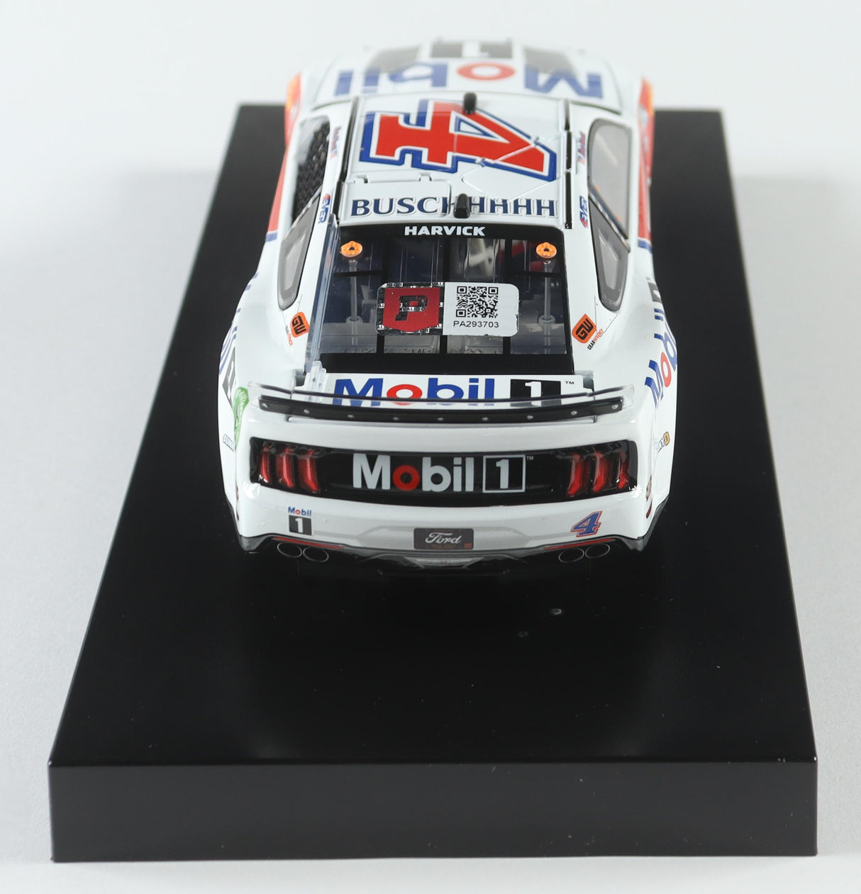 Kevin Harvick Signed 2023 Mobil 1 Wings 1:24 Diecast Car (PA)