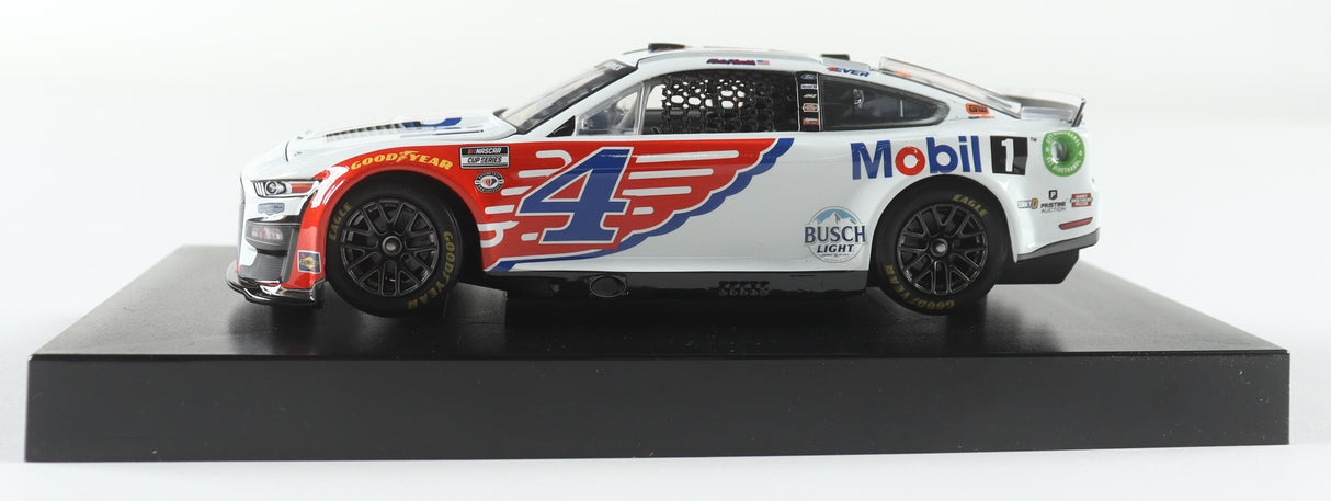 Kevin Harvick Signed 2023 Mobil 1 Wings 1:24 Diecast Car (PA)