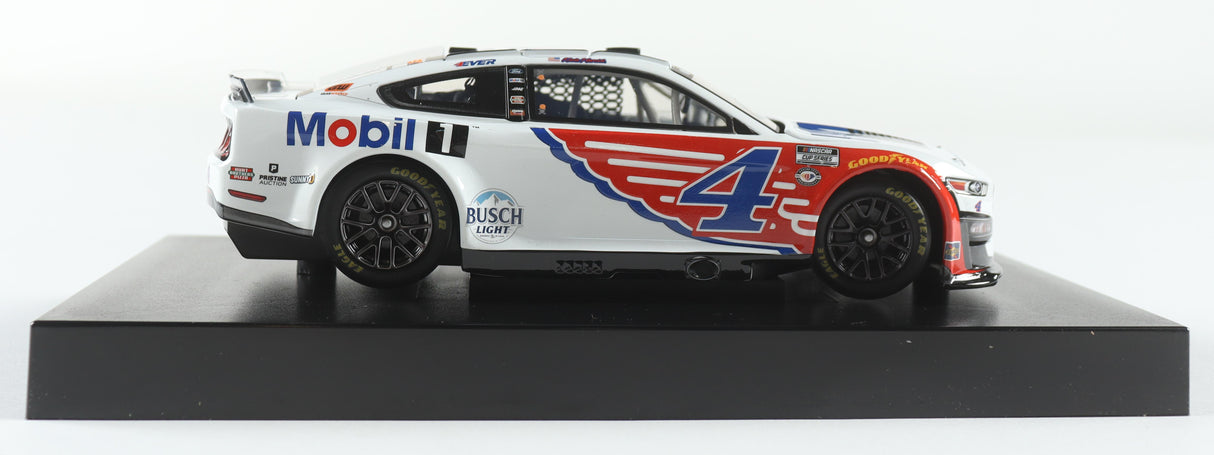 Kevin Harvick Signed 2023 Mobil 1 Wings 1:24 Diecast Car (PA)