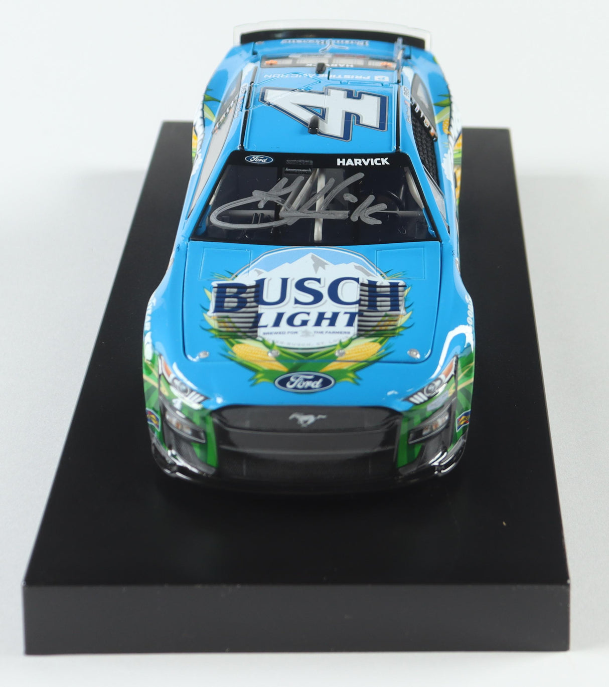 Kevin Harvick Signed 2023 #4 Busch Lite I Farmers I 1:24 Diecast Car (PA)