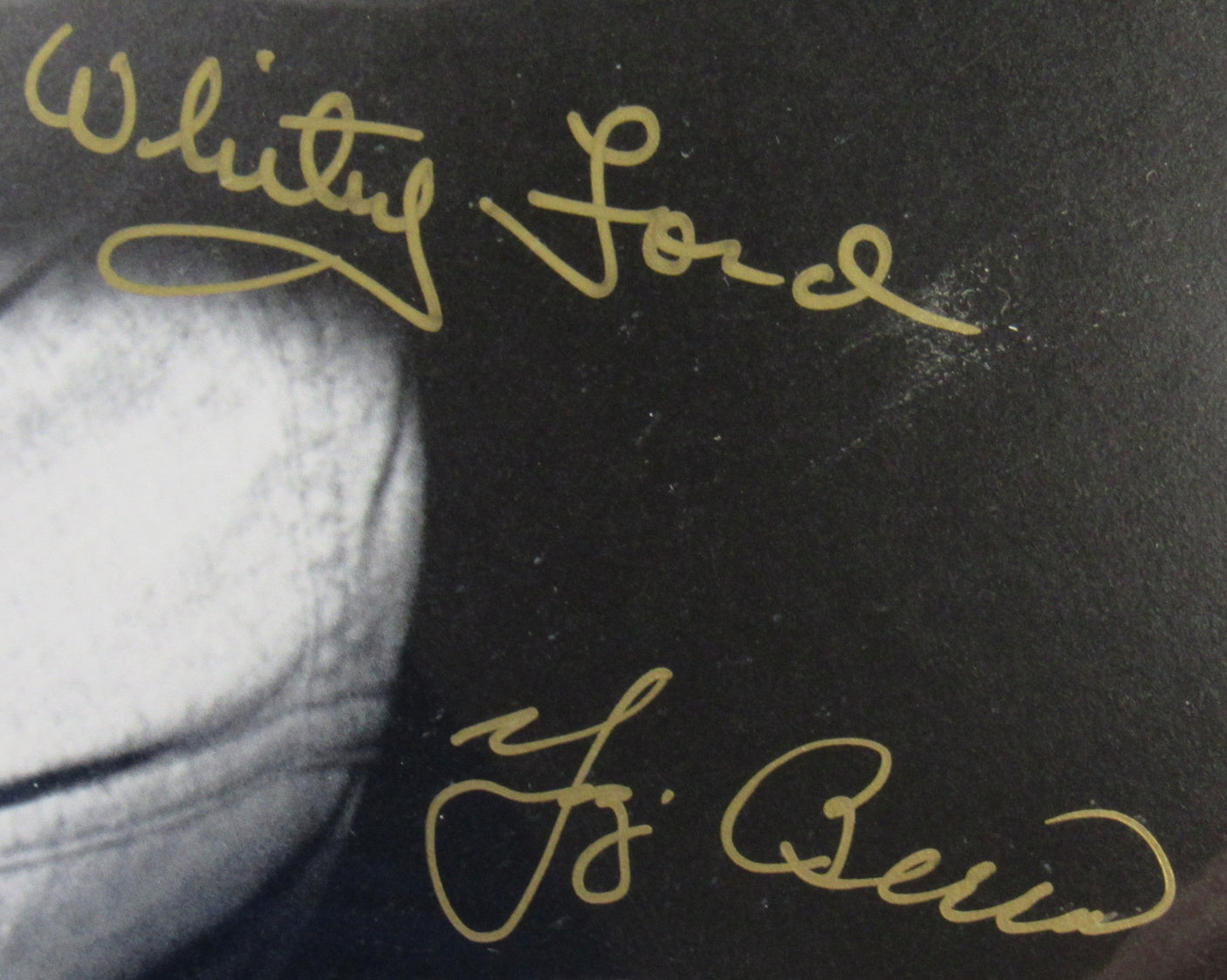 Whitey Ford Yogi Berra Signed 16x20 Photo JSA P80094