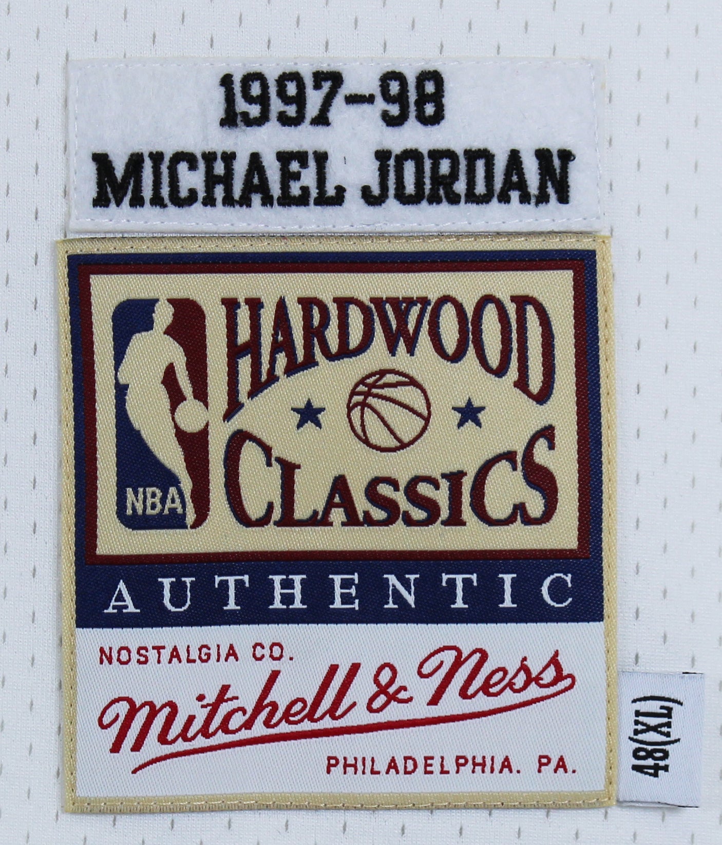 Bulls Michael Jordan Signed William Zavala Hand Painted M&N Framed Jersey UDA