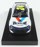 William Byron Signed 2023 Valvoline 1:24 Diecast Car (PA)