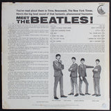 John Lennon Authentic Signed Meet The Beatles Album Cover Caiazzo & BAS #A57923